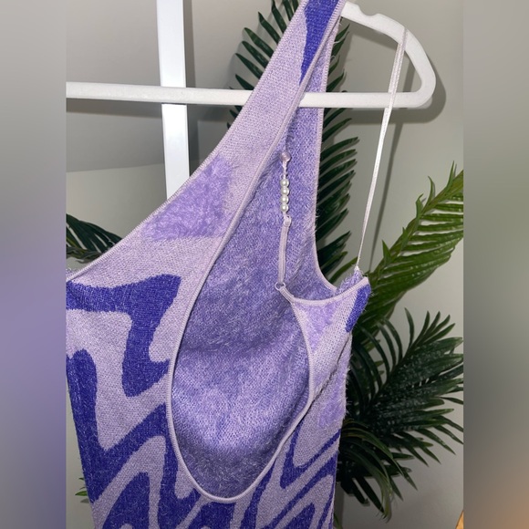 House of Sunny one shoulder wannabe Hockney dress up 12 US 8 - Picture 11 of 12